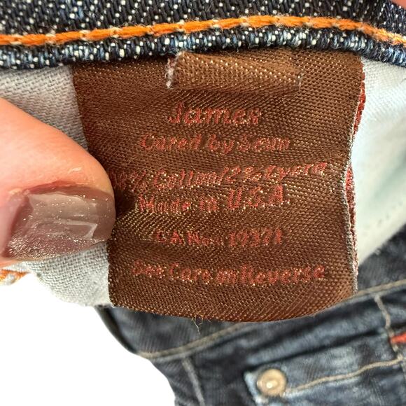 James Cured by Seun Y2K Dry Aged Denim Medium Wash Boot Cut Light Stretch - 28 - Picture 9 of 10